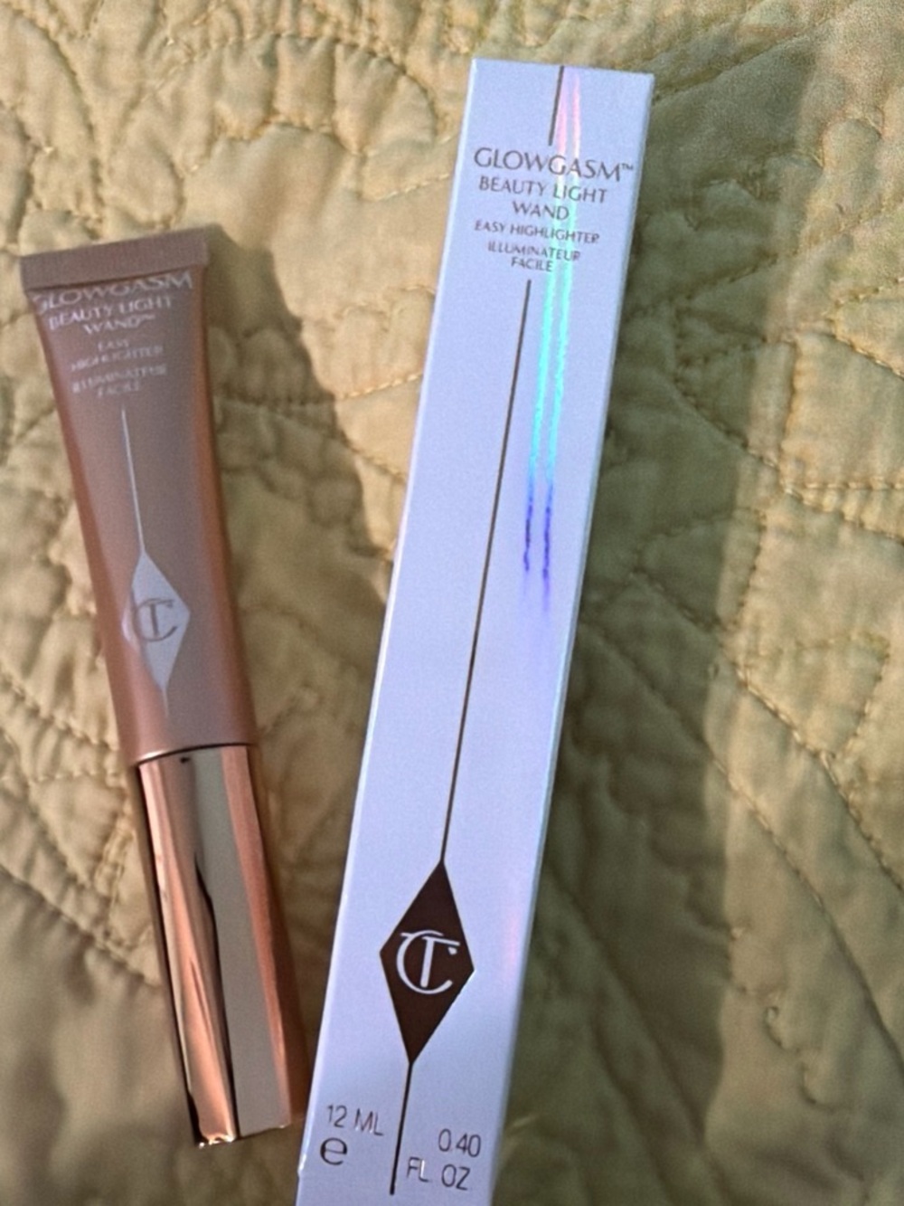 Charlotte Tilbury Glowgasm Beauty Light Wand - Rose Gold